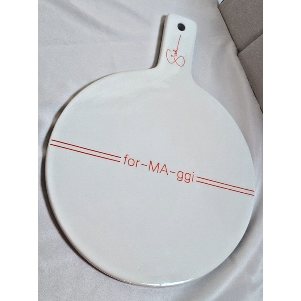 giada de laurentiis NEW "ForMAggi" serving cheese plate handle 12"